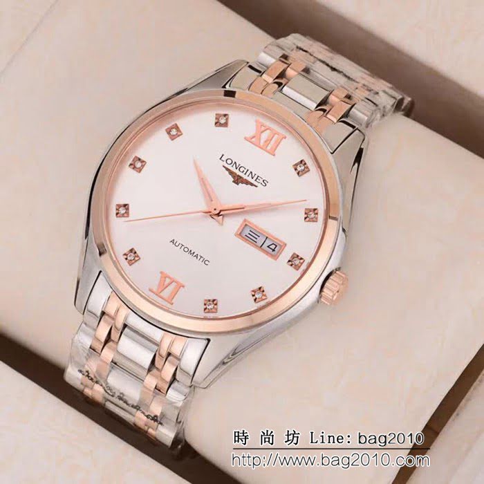 LONGINES浪琴 全自動機械 精品男士腕表 WSS0752